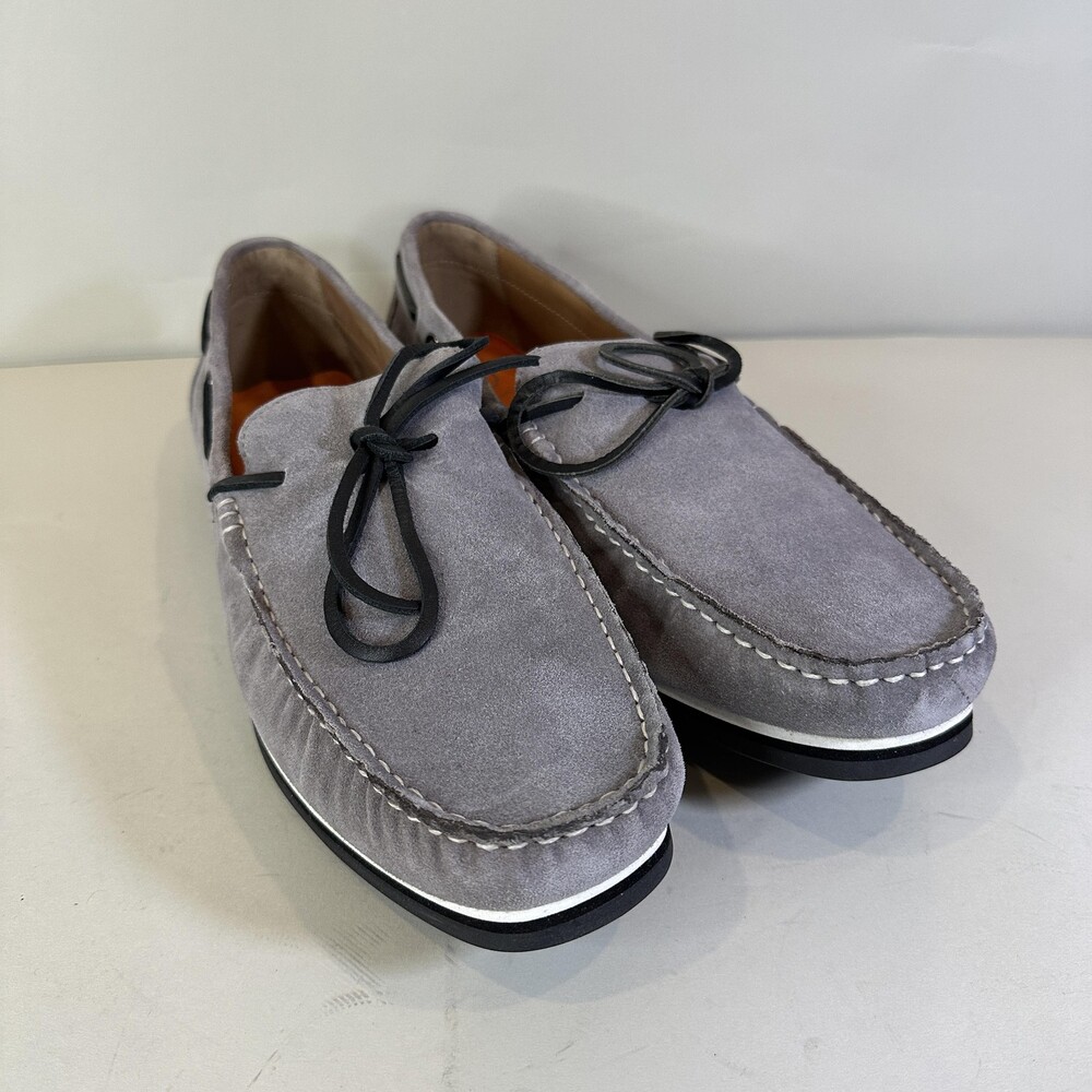 Thomas & Vine Sadler Shoes Mens Size 13 Suede Leather Moccasin Loafer